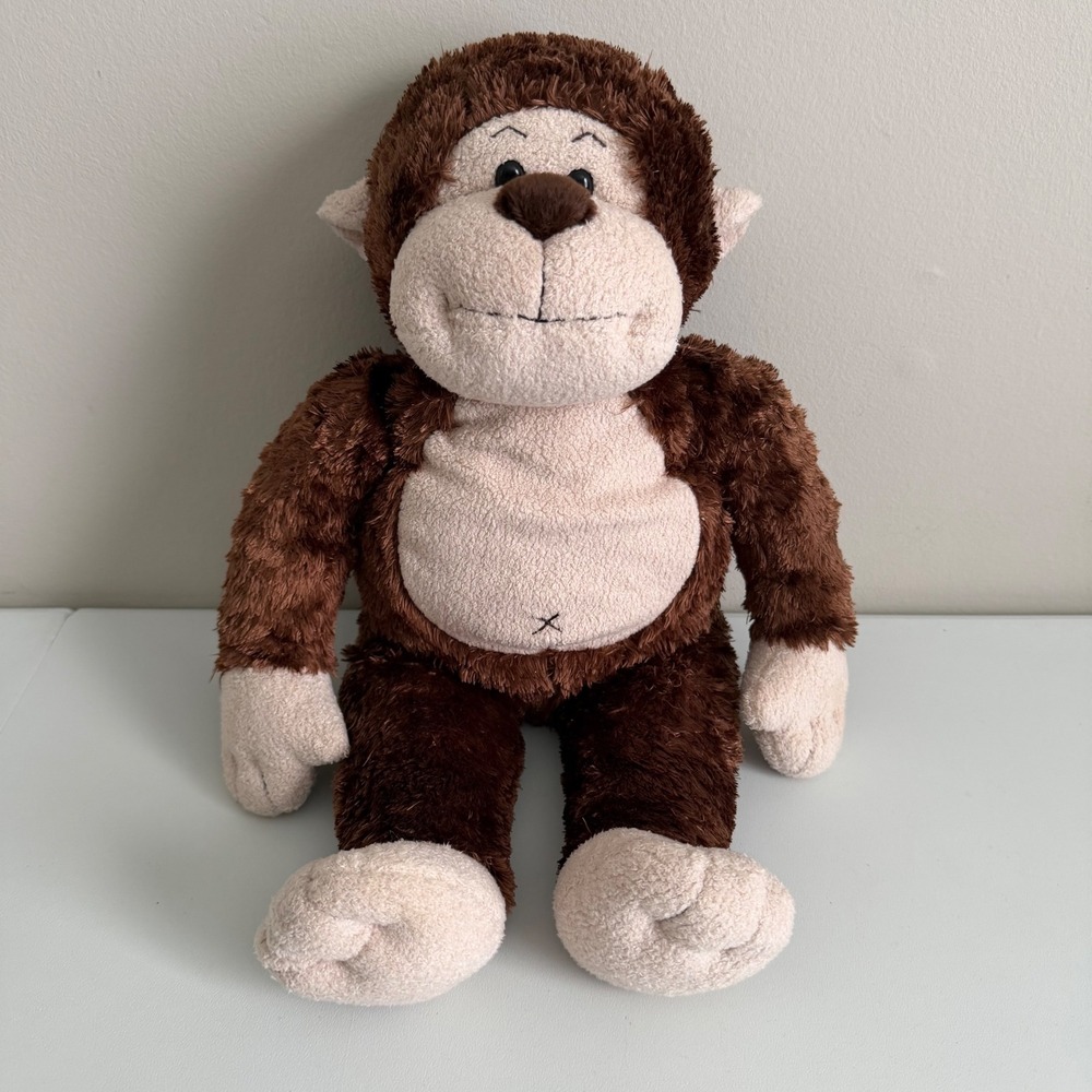 Build-A-Bear Workshop Magnificent Monkey Brown Plush Stuffed Animal Retired Y2K